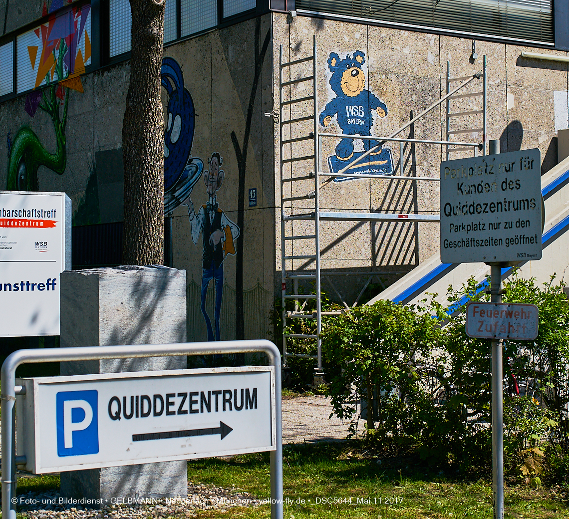 21.03.2017 - Abrissbaustelle Quiddezentrum in Neuperlach